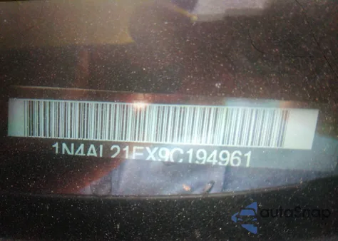 2009 Nissan Altima 2.5 S from USA, damaged, VIN 1N4AL21EX9C194961